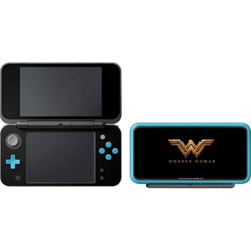 DC Comics Wonder Woman Gold Emblem Nintendo 2DS XL (2017) Skin